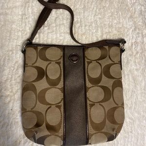 Authentic designer handbag, crossbody good cond.
